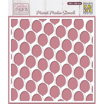 Nellie's Choice Stencil - Balloons